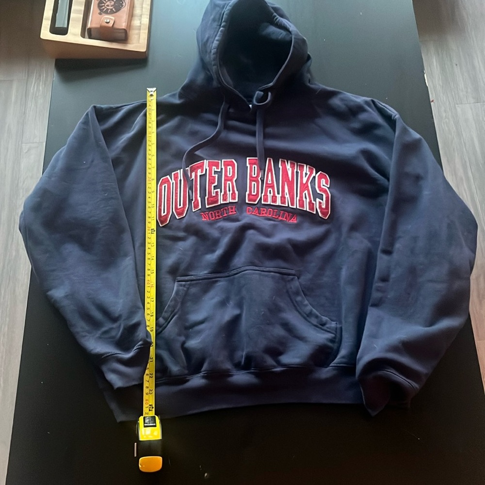 North Carolina otter banks hoodie xl